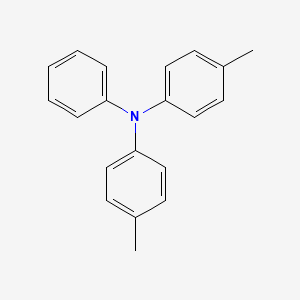 Chemical structure of 4,4'-Dimethyltriphenylamine