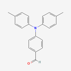 Chemical structure of 4-(Di-p-tolylamino)benzaldehyde