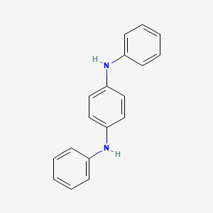Chemical structure of N,N′-Diphenyl-p-phenylenediamine