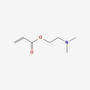 Chemical structure of 2-(Dimethylamino)ethyl acrylate