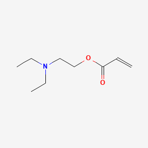Chemical structure of 2-(Diethylamino)ethyl acrylate