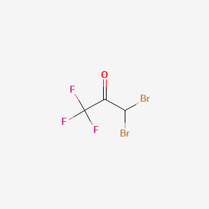 Chemical structure of 1,1-Dibromo-3,3,3-trifluoroacetone