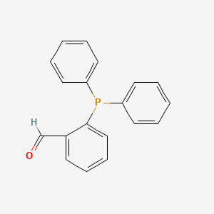 Chemical structure of 2-Diphenylphosphinobenzaldehyde