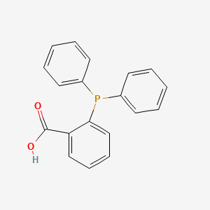 Chemical structure of 2-(Diphenylphosphino)benzoic acid