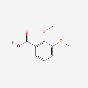Chemical structure of 2,3-Dimethoxybenzoic acid