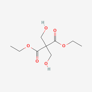 Chemical structure of Diethyl bis(hydroxymethyl)malonate