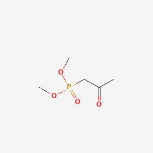 Chemical structure of Dimethyl 2-oxopropylphosphonate