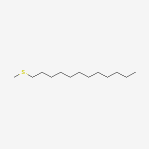 Chemical structure of Dodecyl Methyl Sulfide