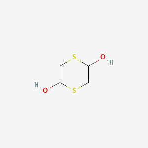 Chemical structure of 1,4-Dithiane-2,5-diol