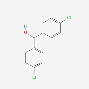 Chemical structure of 4,4′-Dichlorobenzhydrol