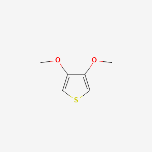 Chemical structure of 3,4-Dimethoxythiophene