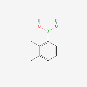 Chemical structure of 2,3-Dimethylphenylboronic acid