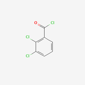Chemical structure of 2,3-Dichlorobenzoyl chloride