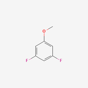 Chemical structure of 3,5-Difluoroanisole