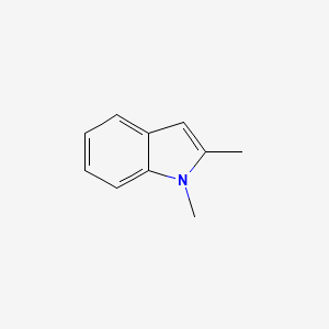 Chemical structure of 1,2-Dimethylindole