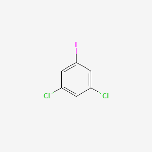 Chemical structure of 3,5-Dichloroiodobenzene