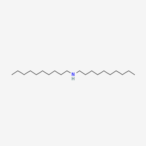 Chemical structure of Didecylamine