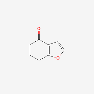 Chemical structure of 6,7-Dihydro-4(5H)-benzofuranone