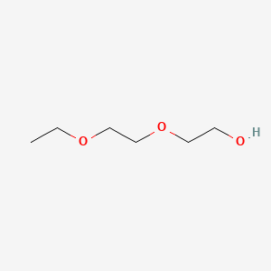Chemical structure of Diethylene glycol monoethyl ether