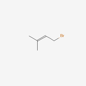 Chemical structure of 3,3-Dimethylallyl bromide