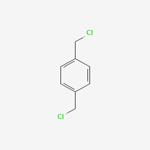 Chemical structure of α,α'-Dichloro-p-xylene