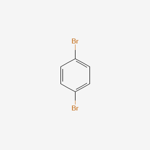Chemical structure of p-Dibromobenzene