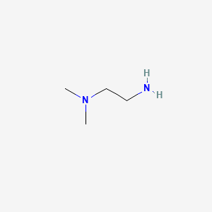 Chemical structure of N,N-Dimethylethylenediamine
