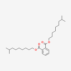 Chemical structure of Diisodecyl phthalate