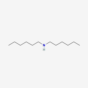 Chemical structure of Dihexylamine