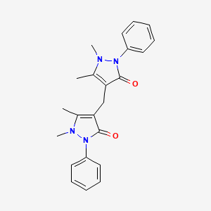 Chemical structure of Diantipyrylmethane