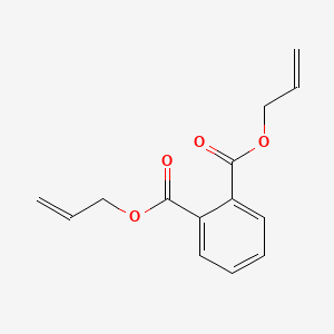 Chemical structure of Diallyl phthalate