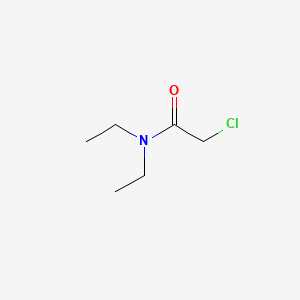 Chemical structure of N,N-Diethylchloroacetamide