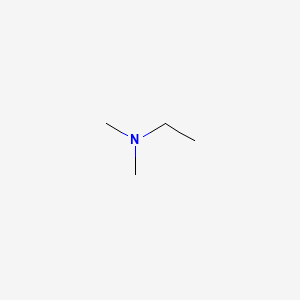 Chemical structure of Dimethylethylamine