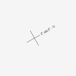 Chemical structure of 3,3-Dimethyl-1-butyne