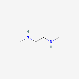Chemical structure of N,N'-Dimethylethylenediamine