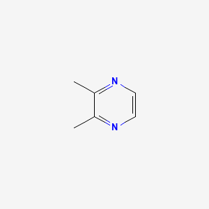 Chemical structure of 2,3-Dimethylpyrazine