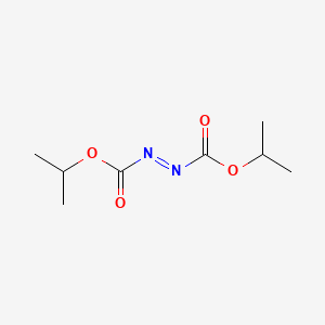 Chemical structure of Diisopropyl azodicarboxylate