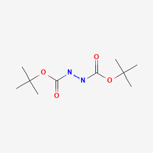 Chemical structure of Di-tert-butyl azodicarboxylate
