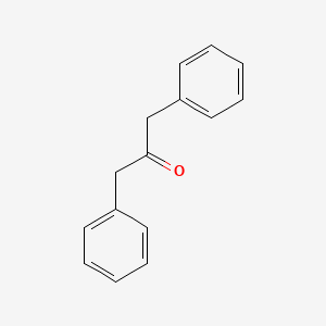 Chemical structure of 1,3-Diphenyl-2-propanone