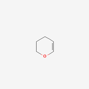 Chemical structure of 3,4-Dihydro-2H-pyran