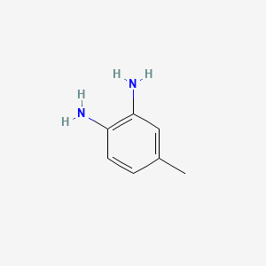 Chemical structure of 3,4-Diaminotoluene