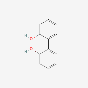 Chemical structure of 2,2'-Dihydroxybiphenyl
