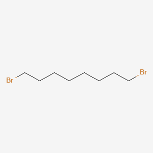 Chemical structure of 1,8-Dibromooctane