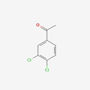 Chemical structure of 3',4'-Dichloroacetophenone