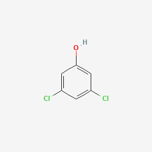 Chemical structure of 3,5-Dichlorophenol