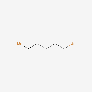 Chemical structure of 1,5-Dibromopentane