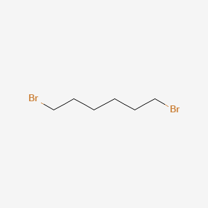 Chemical structure of 1,6-Dibromohexane