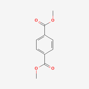 Chemical structure of Dimethyl terephthalate