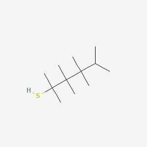 Chemical structure of Tert-dodecanethiol