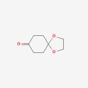 Chemical structure of 1,4-Cyclohexanedione Monoethyleneketal